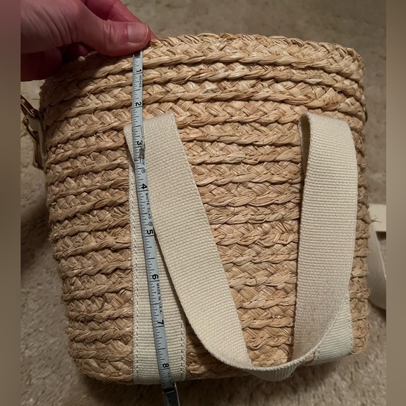 J. Crew Factory straw bucket bag - Picture 3 of 4